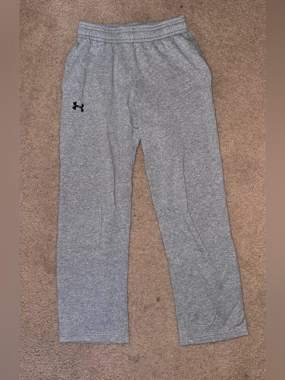 Under Armour Light Gray Heather Jogger Pants